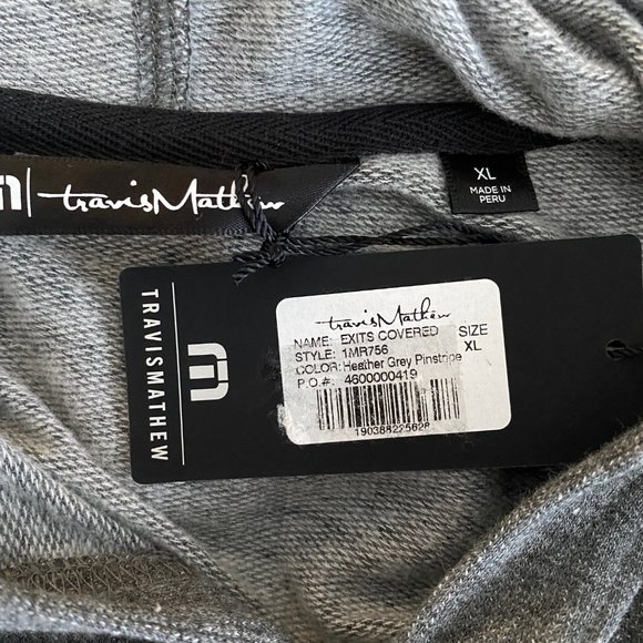 Travis Mathew XL Exits Covered Pullover Henley. Worn once - Picture 7 of 10